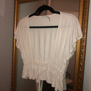 Urban Outfitters Tie front crop top